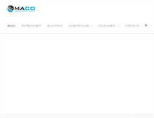 Tablet Screenshot of itv-maco.es